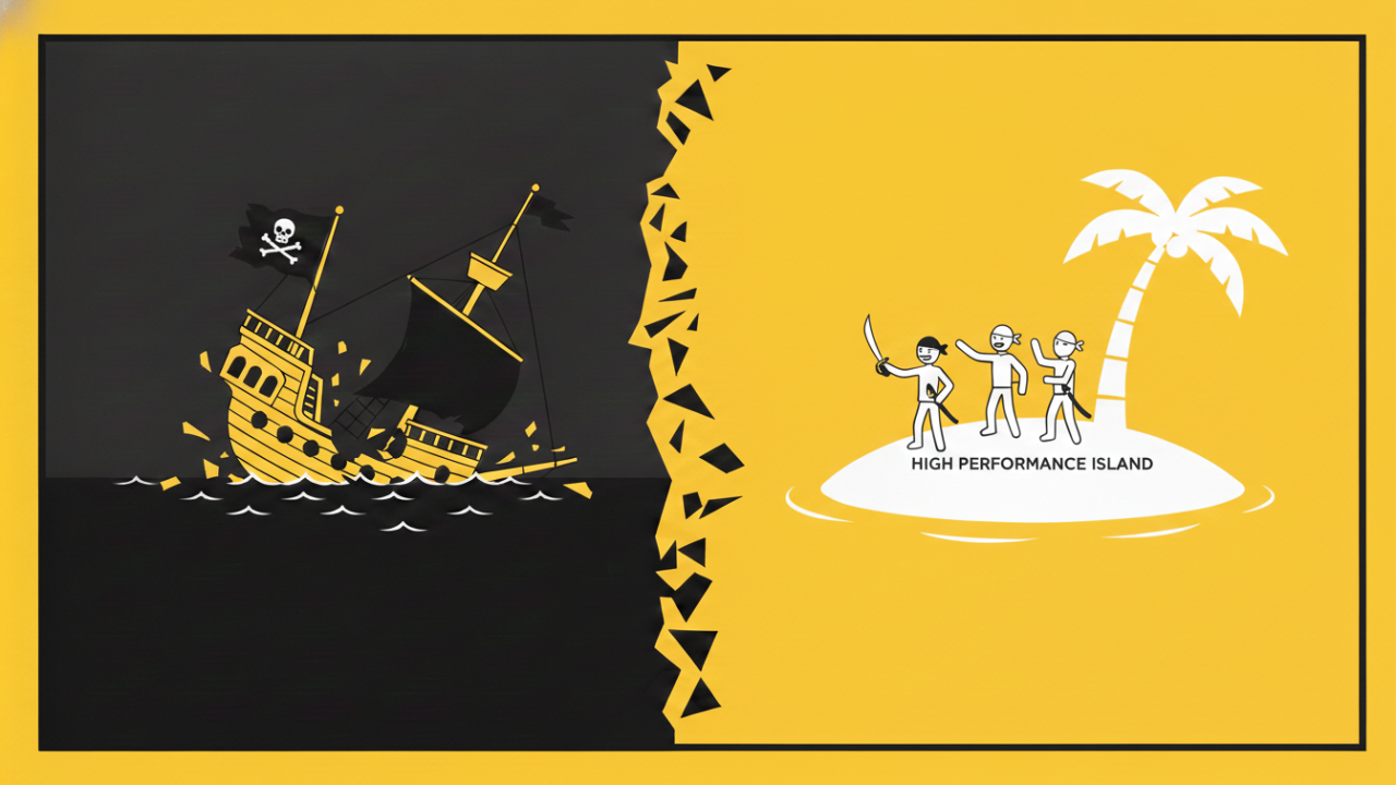 The Death of the Pirate Ship