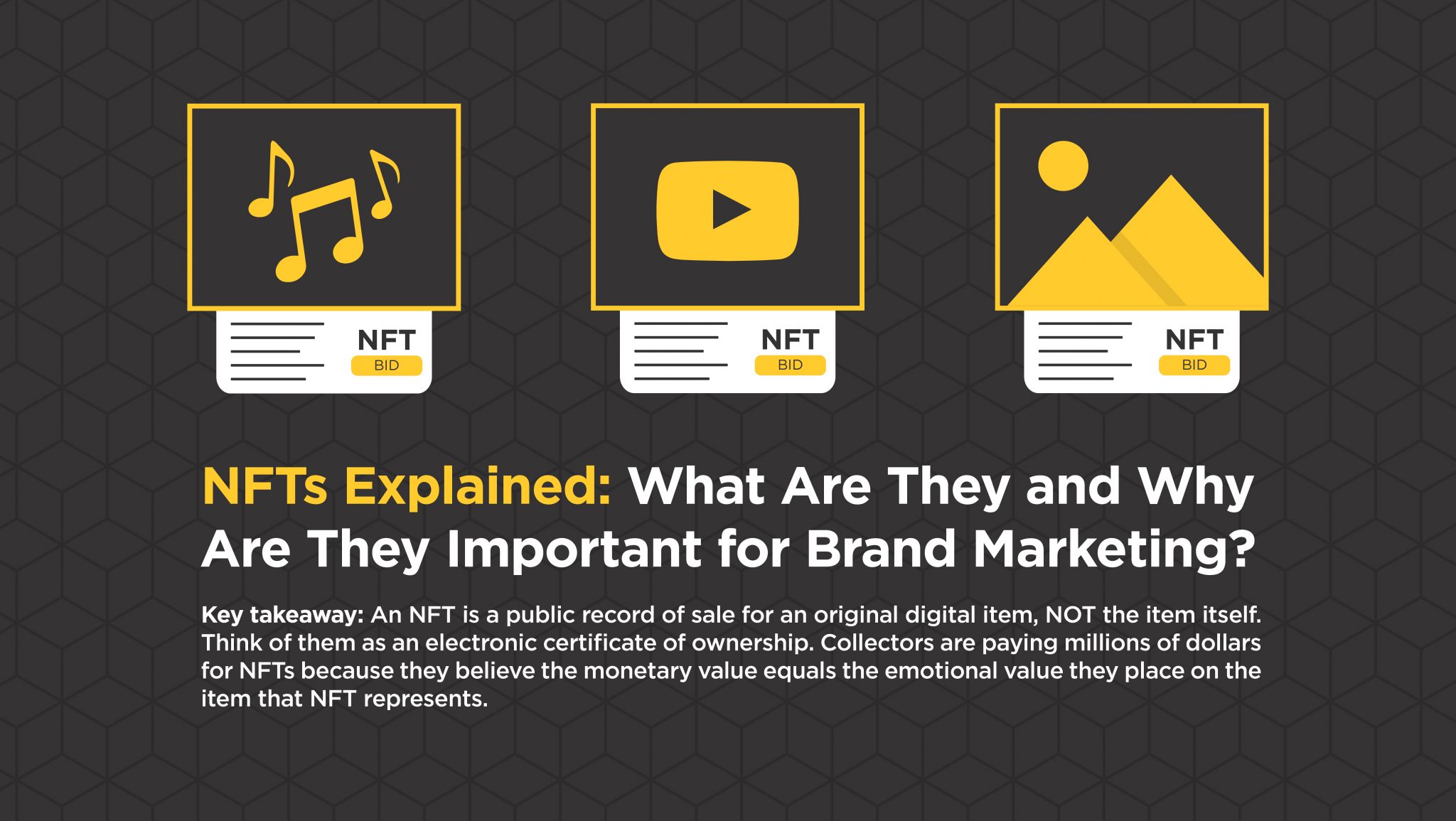 NFTs Explained What Are They?